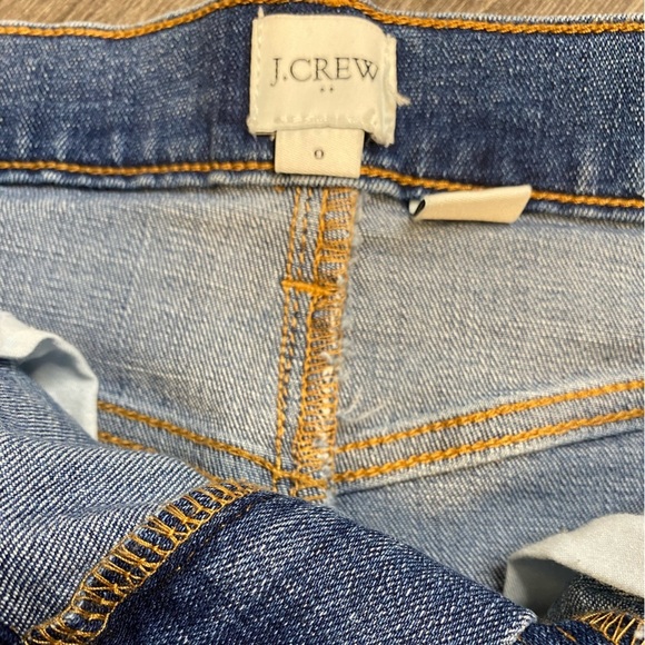 J. Crew Denim Mini Skirt with Floral Design - Picture 9 of 13
